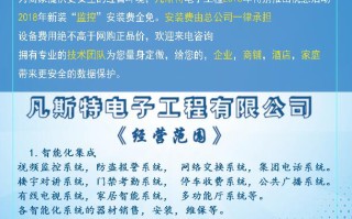 襄阳安装监控好点的弱电公司 集团电话 网络TI外包