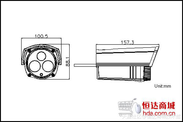海康130W 双灯3210D-I5摄像头评测-第2张图片-深圳监控安装