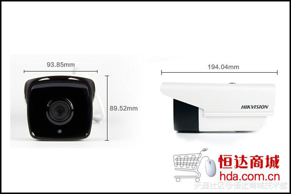 海康威视DS-2CD3T20D-I8  高清200W数字摄像头评测-第2张图片-深圳监控安装