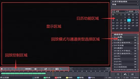 大华视频监控系统的UI4.0界面录像机本地回放方式-第2张图片-深圳监控安装